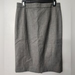 Ann Taylor Grey Skirt Size 6